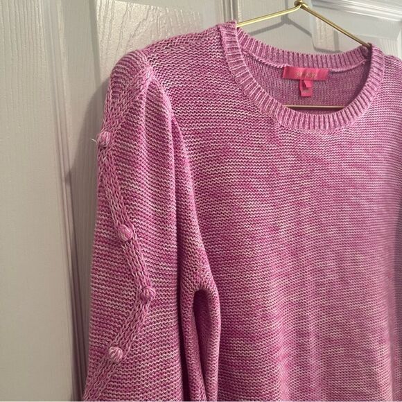 Lilly Pulitzer Pink Crew Neck Sweater NWOT - Picture 4 of 9